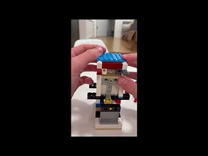 Lego single cylinder vacuum engine tutorial