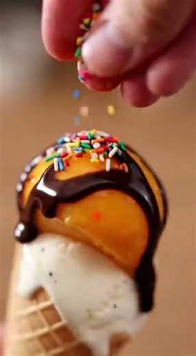 Ice Cream Cone Making ASMR #shorts #food #icecream #factoryprocess #factorytour