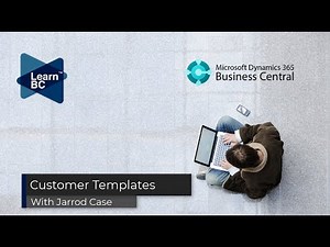 Create Customer Templates to easily create new Customers