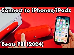 Beats Pill 2024: How to Connect to iPhones & iPads via Bluetooth