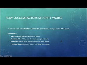 How SAP SuccessFactors Security works - RBP Explained