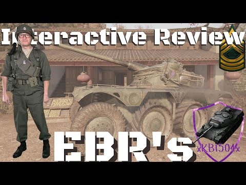 Panhard EBR 75 mle 1954, Interactive Review, World of Tanks Console Modern Armor.