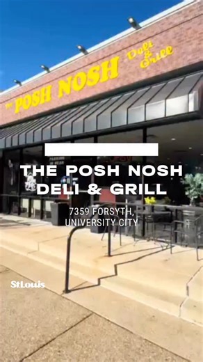 St. Louis Magazine on Instagram: "The Posh Nosh Deli & Grill has officially reopened in a new, expanded University City home—bringing its beloved classics and a fresh wave of updates to a whole new chapter. After nearly six decades in Clayton, the iconic deli has moved just a mile away, unveiling a larger, sleeker space with more seating, upgraded prep areas, and an expanded menu featuring smashburgers, quesadillas, and Wing Wednesday specials—plus beer, wine, and spirits coming soon. But fans c