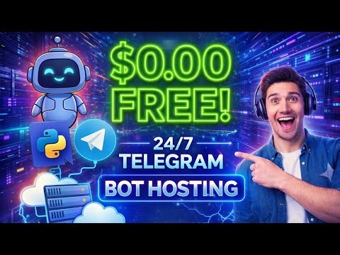 ​How to Host Telegram Bots 24/7 for FREE! 🚀 (No Credit Card)