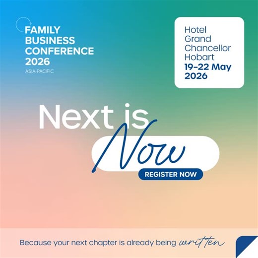 Family Business Association on Instagram: "Come for the insights, stay for the conversations, and leave feeling part of something bigger.⠀ ⠀ We hear it time and again that there is a special kind of magic at the Family Business Conference: Asia-Pacific. It is something you really have to experience to understand.⠀ ⠀ This is the only conference dedicated exclusively to family businesses in the Southern Hemisphere. From fun and unique social events like the Longest Lunch and Family Business Site V