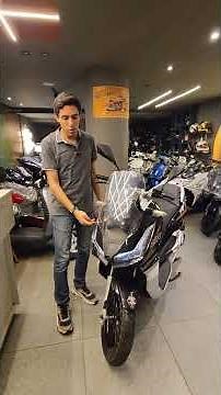 بعد تجربتي الشخصية له✌🏻ريفيو عن سكوتر هوجن Haojin Adv 200 من شركة هوجن ❤️