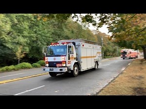 Seattle Fire Rescue 80, Rescue 1 Aerial, Battalion 6 and Aid 86 responding!