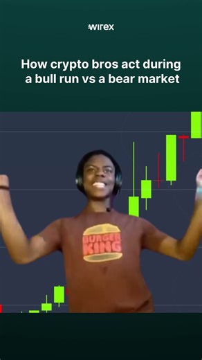How crypto bros act in a bull run vs bear market 😂 #crypto #bitcoin #memecoin #bullrun #finance