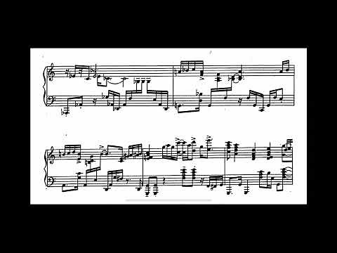 カプースチン 8つの演奏会用練習曲 作品40より第1番 『プレリュード』Kapustin 8 Concert Etudes Op.40-1 Prelude