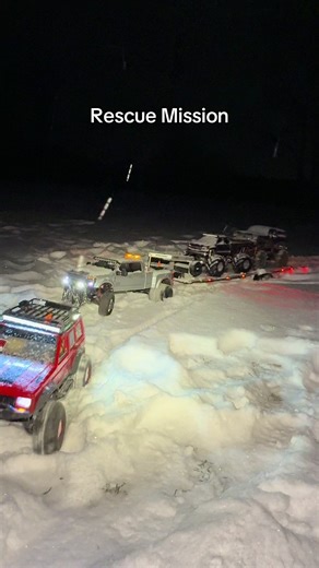 Rescue Mission with F450: Overcoming Snow Challenges
