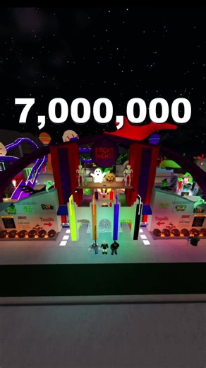 Fright Night in Bloxburg: Halloween Build Showcase