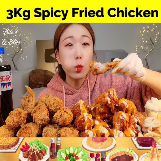 34K views · 1.1K reactions | Epic Spicy Fried Chicken Eating...