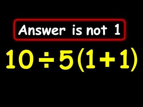 Only 1 in 10 People Can Solve This PEMDAS Problem
