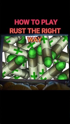 👨‍🏫🗣️🖥️HOW TO PLAY RUST 101 👨‍🏫 #rust #rustshorts #rustmemes