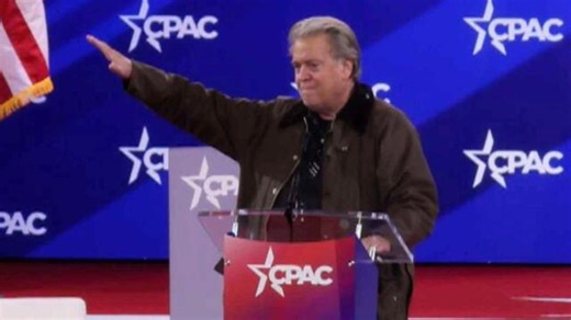 Steve Bannon's 'Salute' At CPAC Conference Resembles Elon Musk