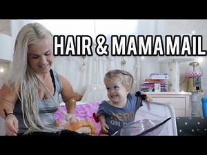 Braided Hair with Penny & Mail Time Vlog 241