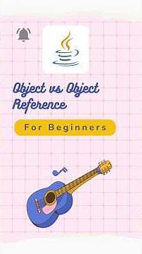 Java Object vs Reference in 92 Seconds #java #object #reference