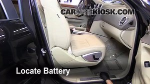 Cambio de batería de 2007 Mercedes-Benz ML320 CDI 3.0L V6 Turbo Diesel