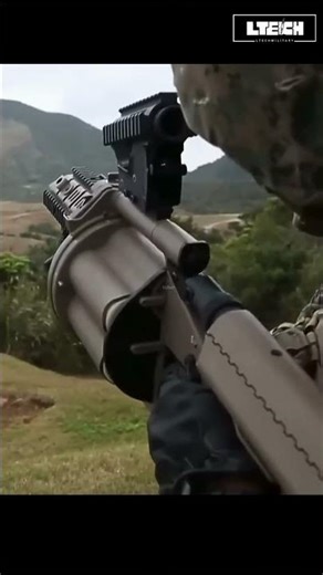 A 6 Barrel Revolver Grenade Launcher in Action!