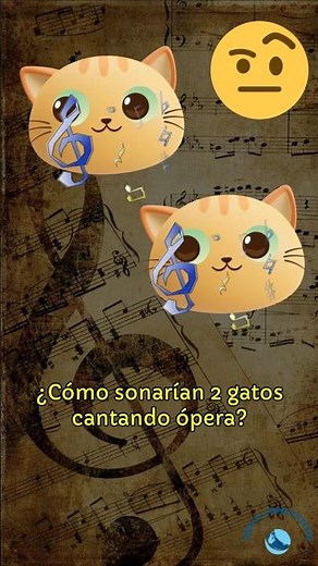 Did you know there's an opera piece where they only sing "meow" imitating cats? #rossini #music