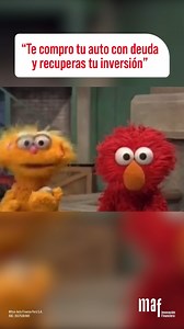 #MAFContigo ¿Te han ofrecido comprar tu auto y recuperar tu inversión? ¡Cuidado! 👀 📌 Si decides traspasar tu auto, tienes que saber que la deuda seguirá a tu nombre en el sistema financiero. ¡Sé como Elmo y no permitas que te sorprendan! 👇 | MAF Perú