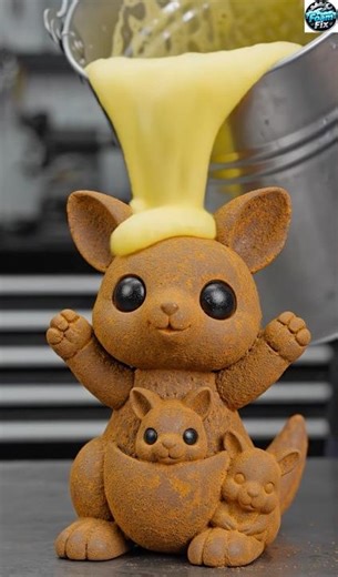 Magic Yellow Foam Restores Rusty Kangaroo Family! 🦘