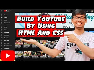 YouTube Clone By Using HTML And CSS | Web Development | Programming | Technical Hamza