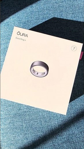 Oura Ring 4 Stealth Unboxing