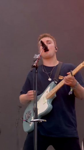 Sam Fender Live Performance at Glastonbury Festival