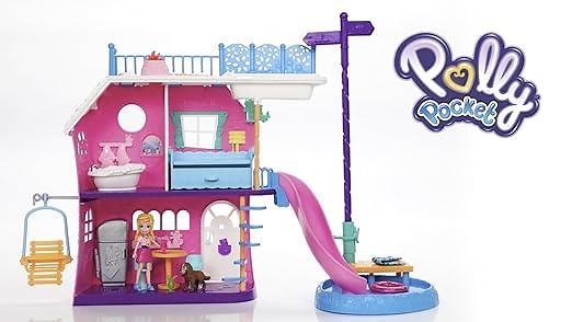 POLLY POCKET, Casa del Lago, Set de Juego
