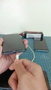 “How to Charge Phone Using LiPo Battery & Fast Charging Module”#shorts #powerbank #lipobattery