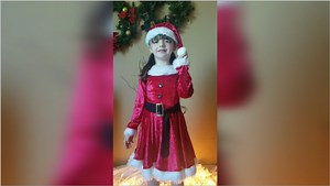 Watch Takuvan Girls Santa Costume for Party! on Amazon Live