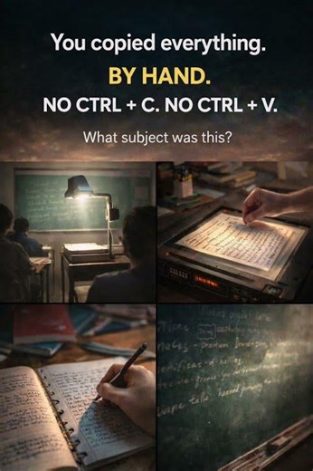 Overhead Projector Classroom Memories (No Copy Paste Era)