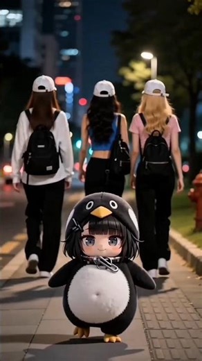 Our sigma baby penguin 🐧🐧 #shorts #ai #arknightsendfield #viral #trending #cute #funny #cartoon #yt