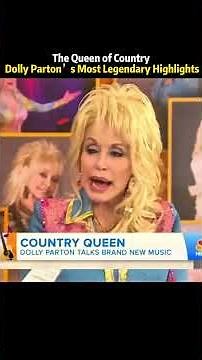 The Queen of Country: Dolly Parton’s Most Legendary Highlights.#DollyParton#IconicMoments