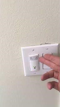 Humidity sensor fan switch