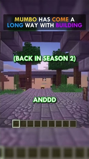Mumbo Has Come A LONG WAY With BUILDING