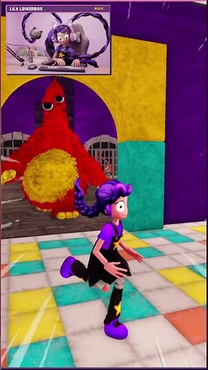 Lily Lovebraids Escapes POPPY PLAYTIME MONSTER! 💀 (Obby)