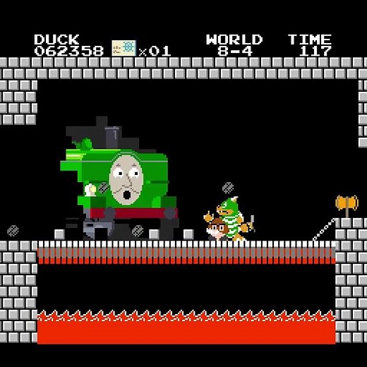 DUCK takes on BOWSER! #shorts