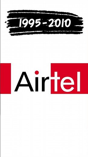 Airtel logo evolution #airtel #technology #mobile #phone