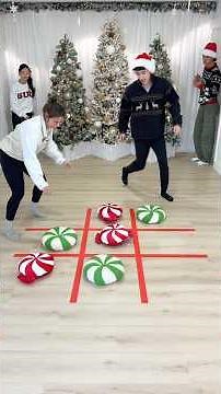 Christmas Tic Tac Toe Race!