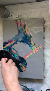 232K views · 3.8K reactions | When the paint hit the canvas, I had no...
