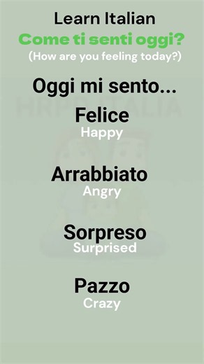 Basic Italian Words | Easy way to learn Italian | Italian lesson For beginners #learnitalian