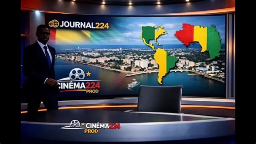 Journal224 est un journal télévisé moderne et crédible, produit par Cinéma224 Prod, dédié à l’actualité guinéenne et africaine. Chaque édition présente les faits marquants du pays : société, économie, éducation, culture, faits de société et événements majeurs, dans un format court, clair et percutant. Journal224 s’appuie sur des images cohérentes, des lieux réels, un plateau virtuel professionnel et une narration journalistique sérieuse, afin d’informer, sensibiliser et éveiller les consciences 