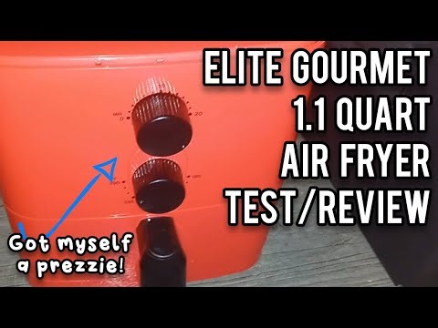Elite Gourmet 1.1 Quart Air Fryer Test and Review