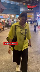 Kacha Badam girl Anjali Arora rolls out of the hawaai adda as she flies back into the city🛬 #AnjaliArora #MirchiPlus #Mirchi #Bollywood | Mirchi Plus