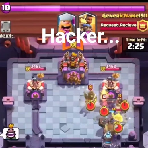 Clash Royale Hacker #clashroyale #shorts #cr