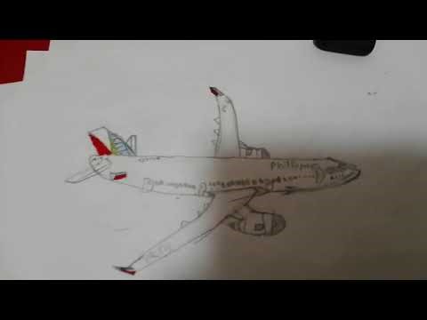 Airbus A350-1000 Drawing Philippine Airlines
