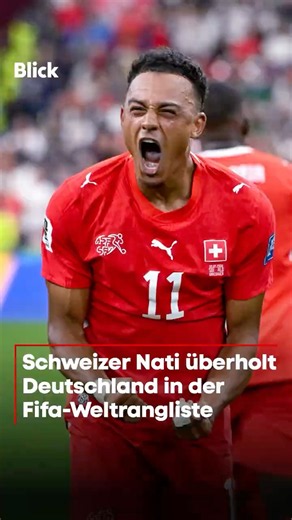 Schweiz überholt Deutschland! Nati klettert in FIFA-Weltrangliste