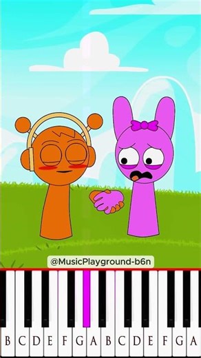 Denying Oren love, Pinki flies off the earth ‪@MusicPlayground-b6n‬ | Piano Tutorial